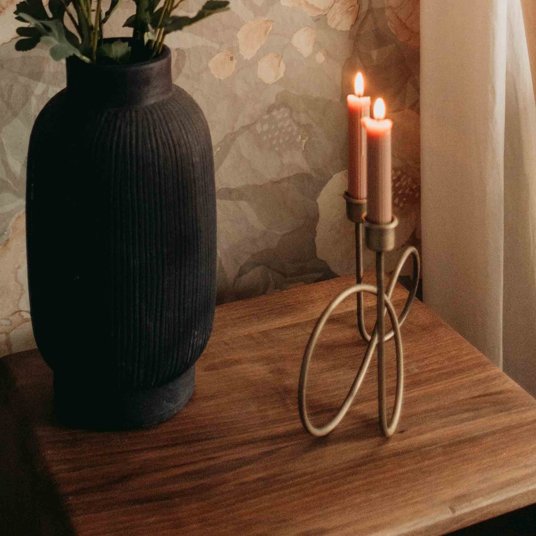 Yan Sehpa - Çekmece ve Konik Ayaklı Model | Masif Ceviz