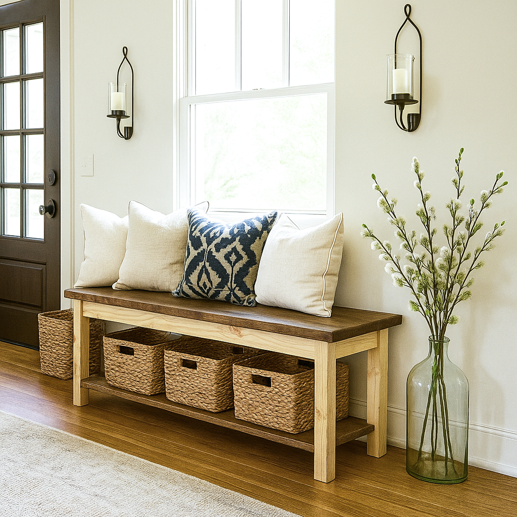 kapi onu bench antre hol bench vornom mobilya