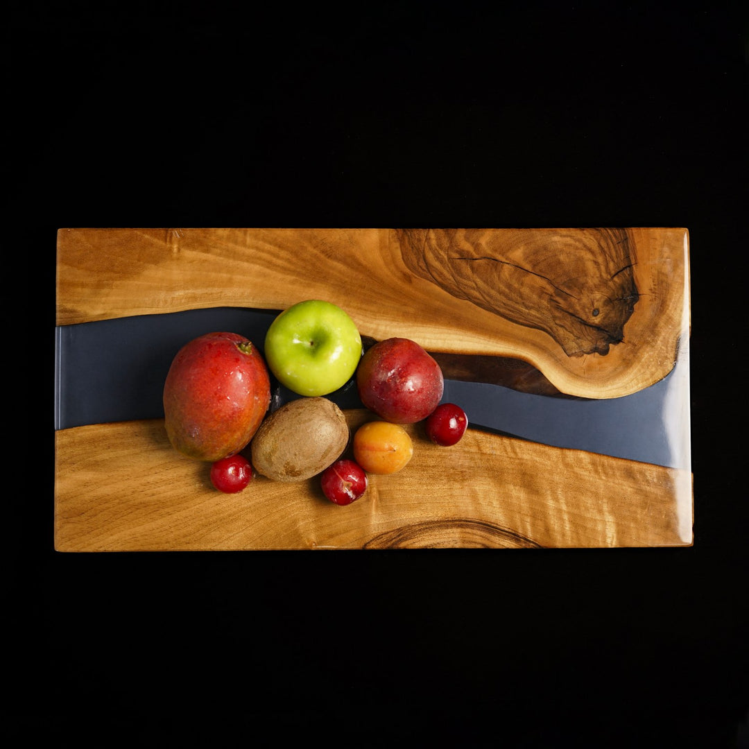 peynir sunum tahtasi el yapimi ceviz vornom