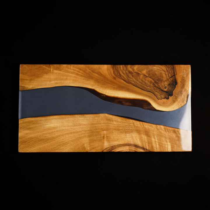 el yapimi ceviz ahsap sunum vornom