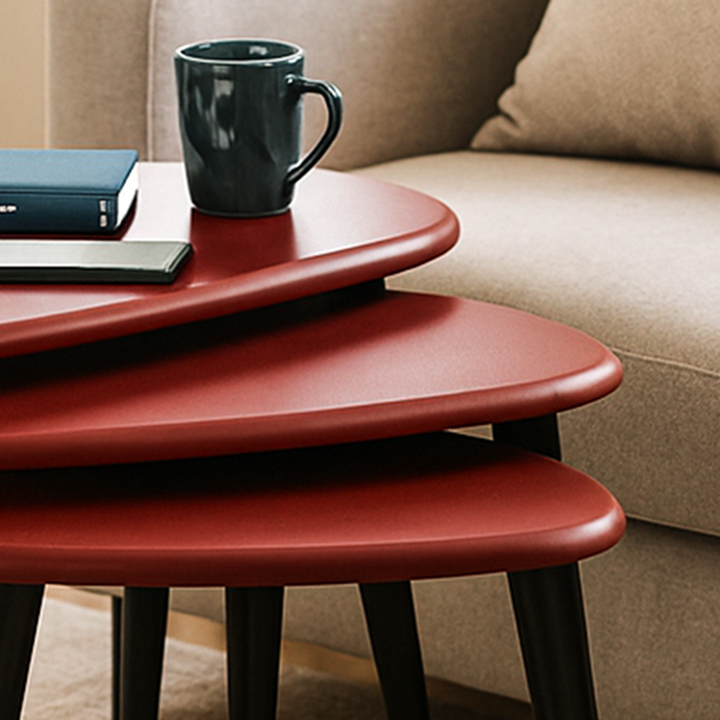 boro ahsap zigon sehpa takimi yakin cekim vornom mobilya