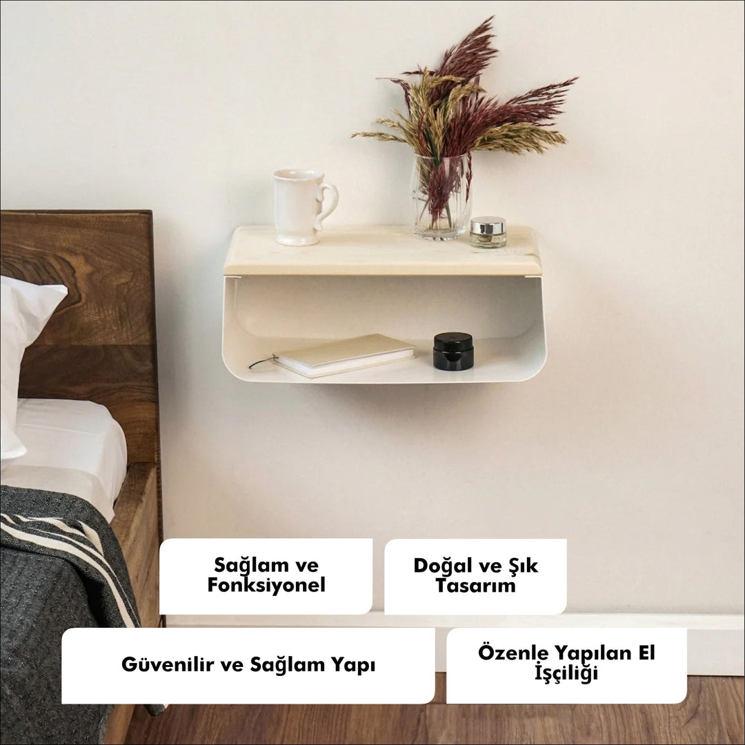 yatak odasi beyaz komodin modern tasarim vornom