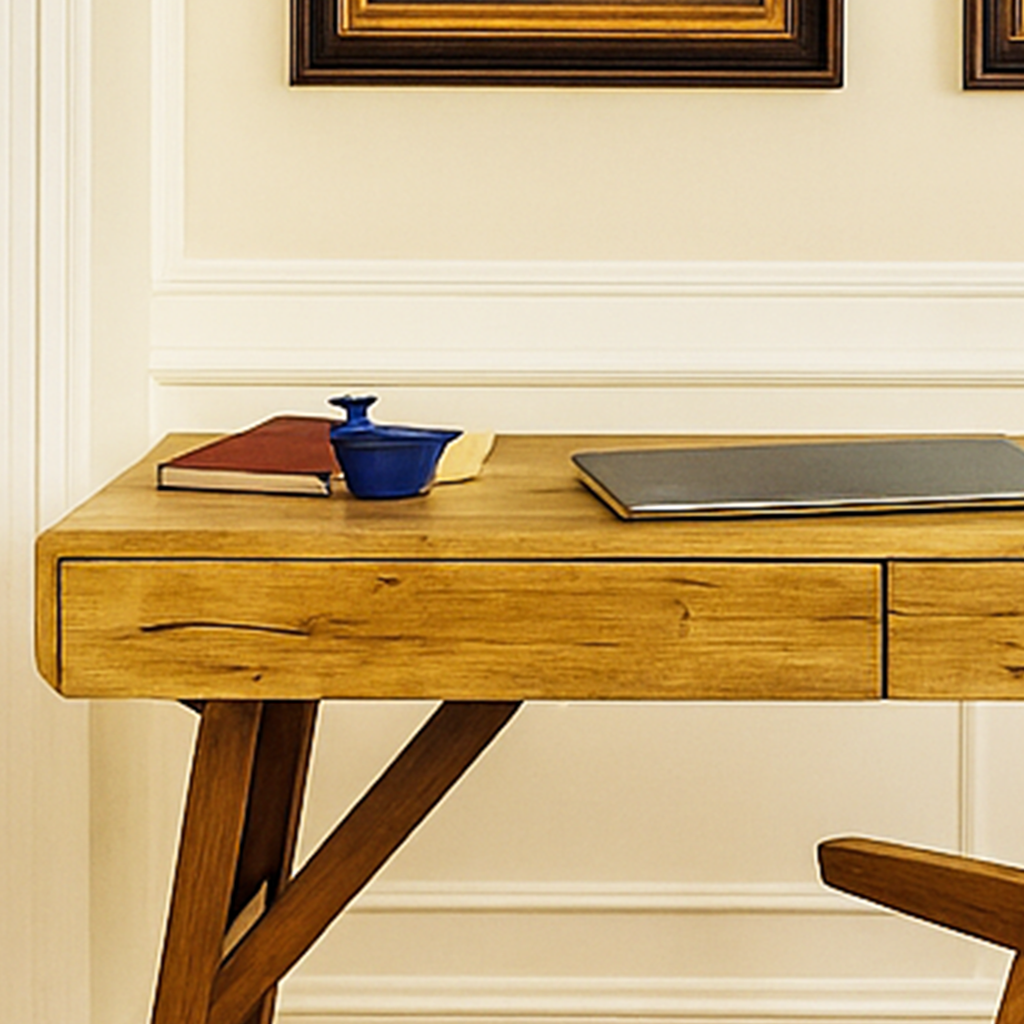 masif calisma masasi mese dokusu ve estetik cekmecelereiyle dikkat ceker vornom