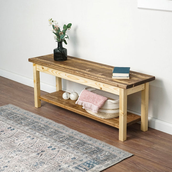ahsap bench 114 cm model gorunumu vornom